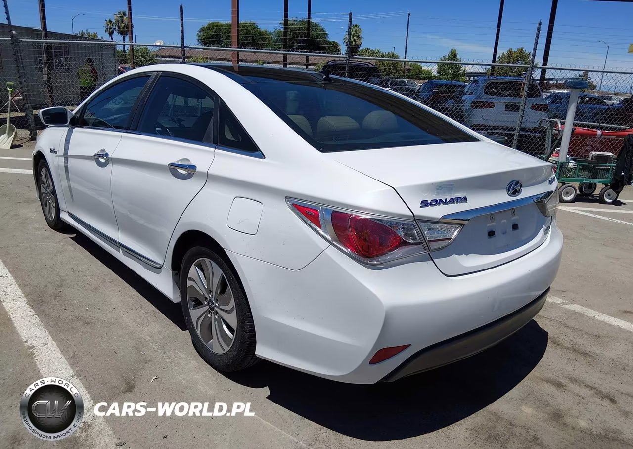 2015 Hyundai Sonata Hybrid Limited VIN:KMHEC4A42FA132620 - 3