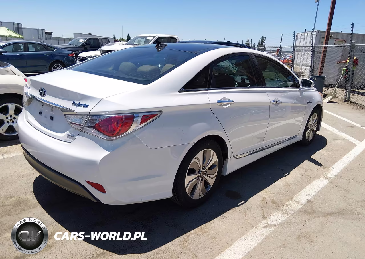 2015 Hyundai Sonata Hybrid Limited VIN:KMHEC4A42FA132620 - 4