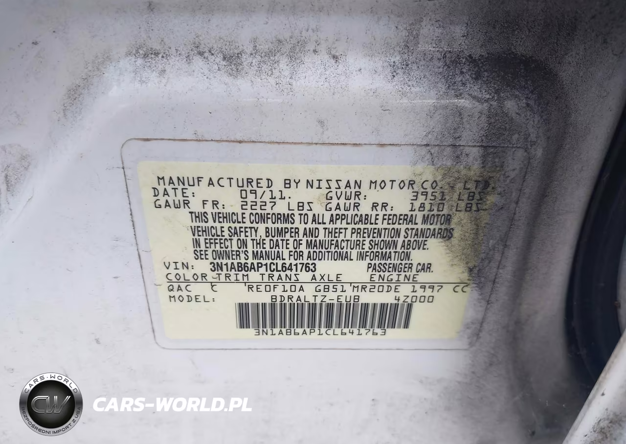 2012 Nissan Sentra 2.0 S VIN:3N1AB6AP1CL641763 - 9