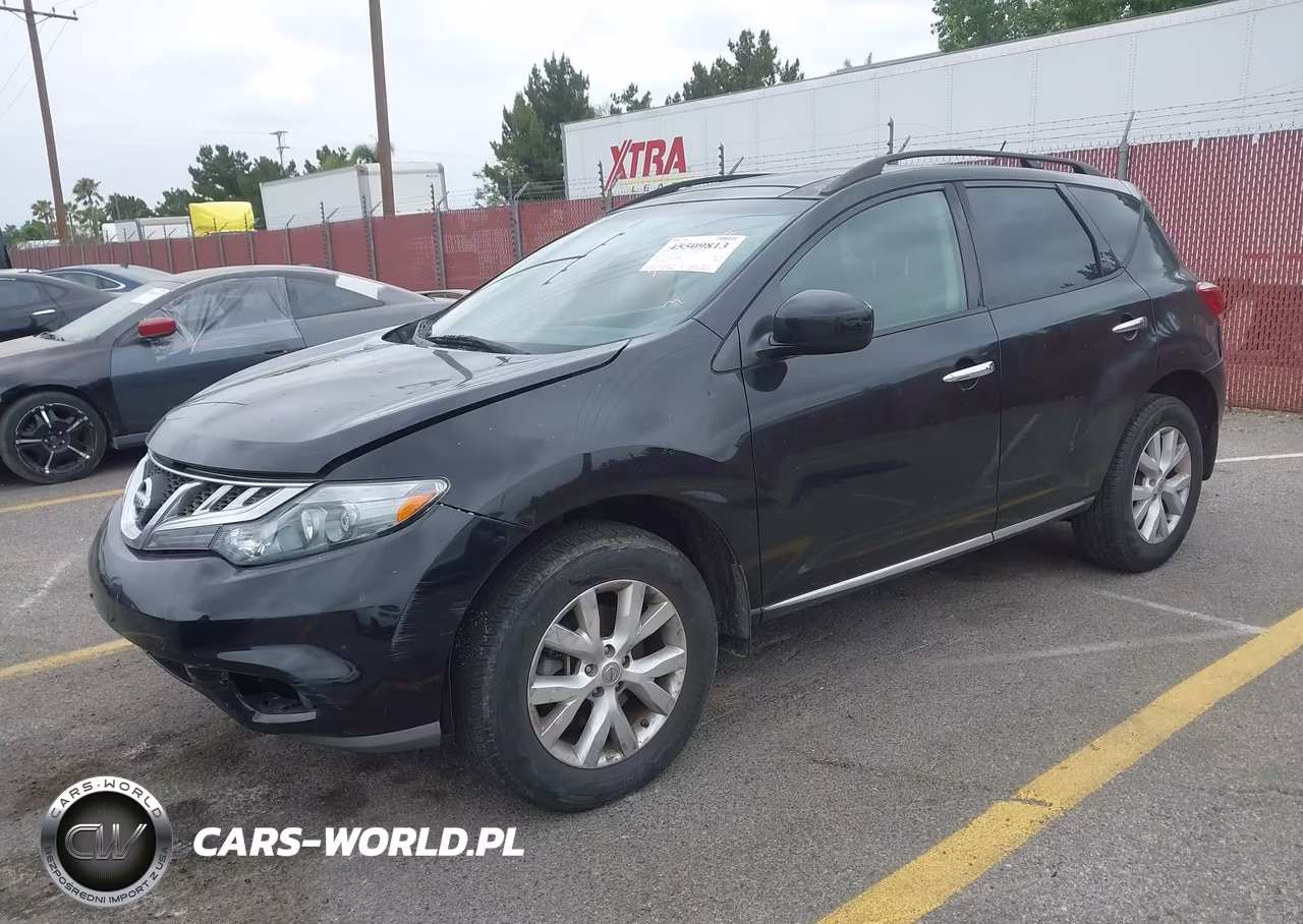 2011 Nissan Murano Sv VIN:JN8AZ1MU3BW054703 - 2