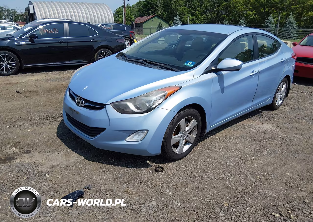 2012 Hyundai Elantra Gls (Ulsan Plant) VIN:KMHDH4AE5CU461036 - 2