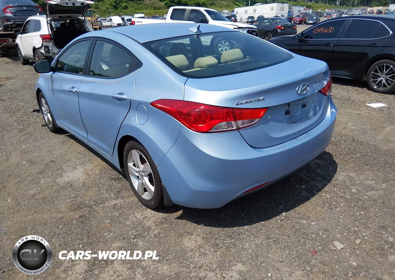 2012 Hyundai Elantra Gls (Ulsan Plant) VIN:KMHDH4AE5CU461036 - 3