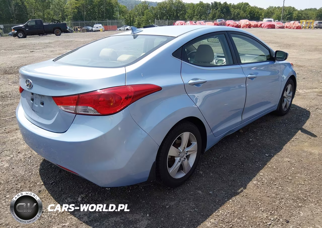 2012 Hyundai Elantra Gls (Ulsan Plant) VIN:KMHDH4AE5CU461036 - 4