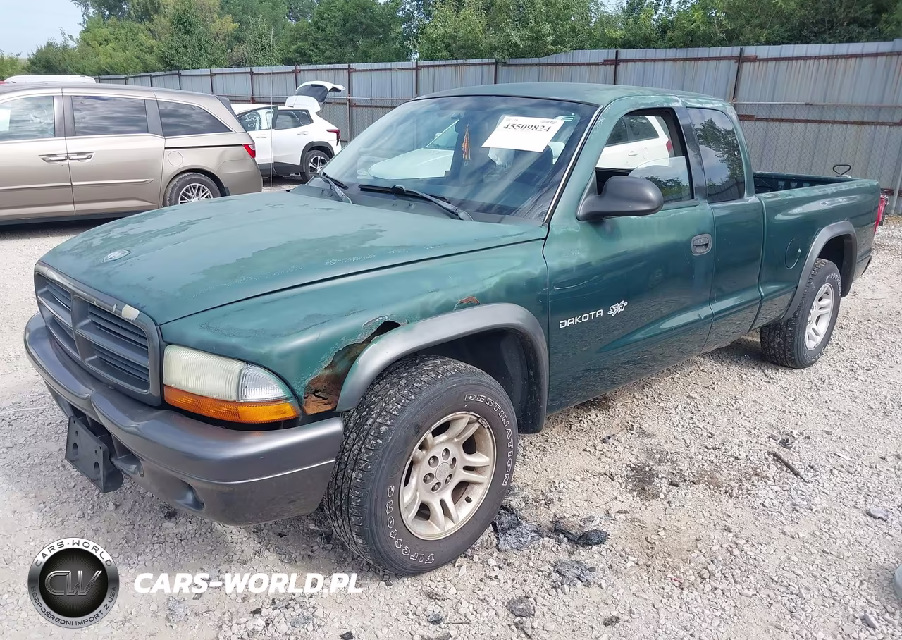 2002 Dodge Dakota VIN:1B7GL12X92S531758 - 2