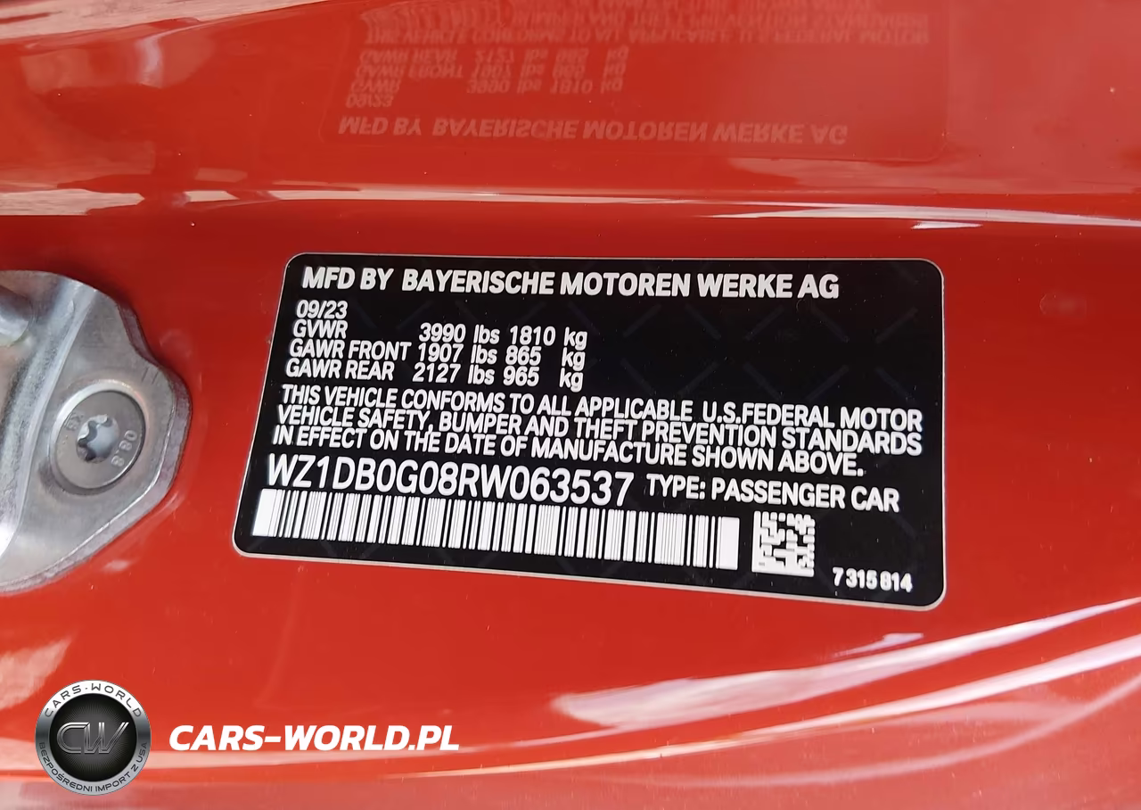 2024 Toyota Gr Supra 45Th Anniversary Edition VIN:WZ1DB0G08RW063537 - 9
