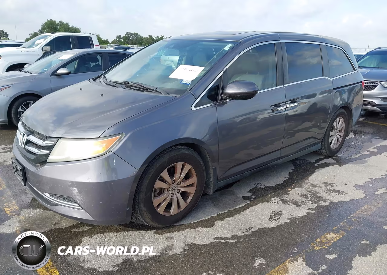 2015 Honda Odyssey Ex-L VIN:5FNRL5H61FB045558 - 2