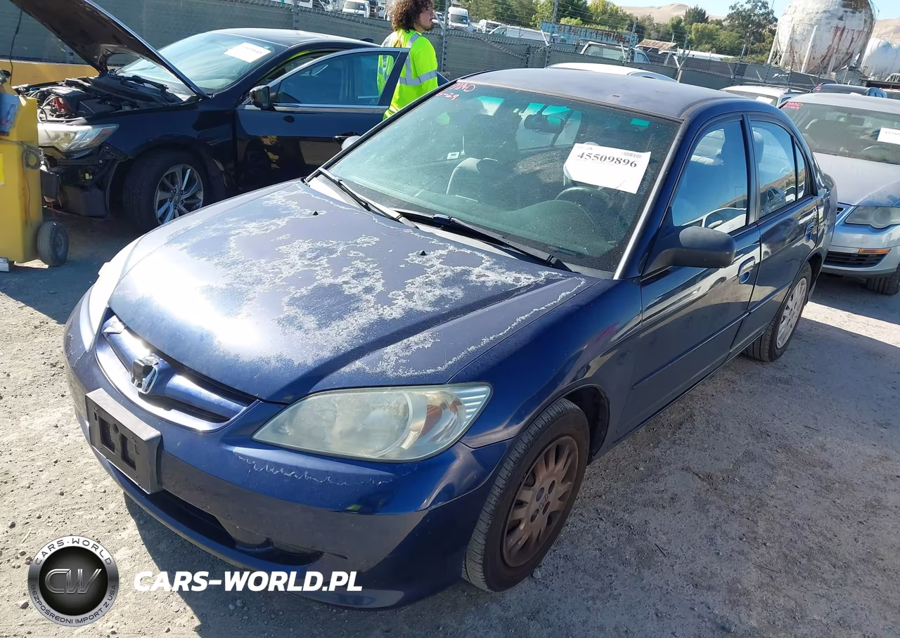 2004 Honda Civic Lx VIN:2HGES16514H521871 - 2