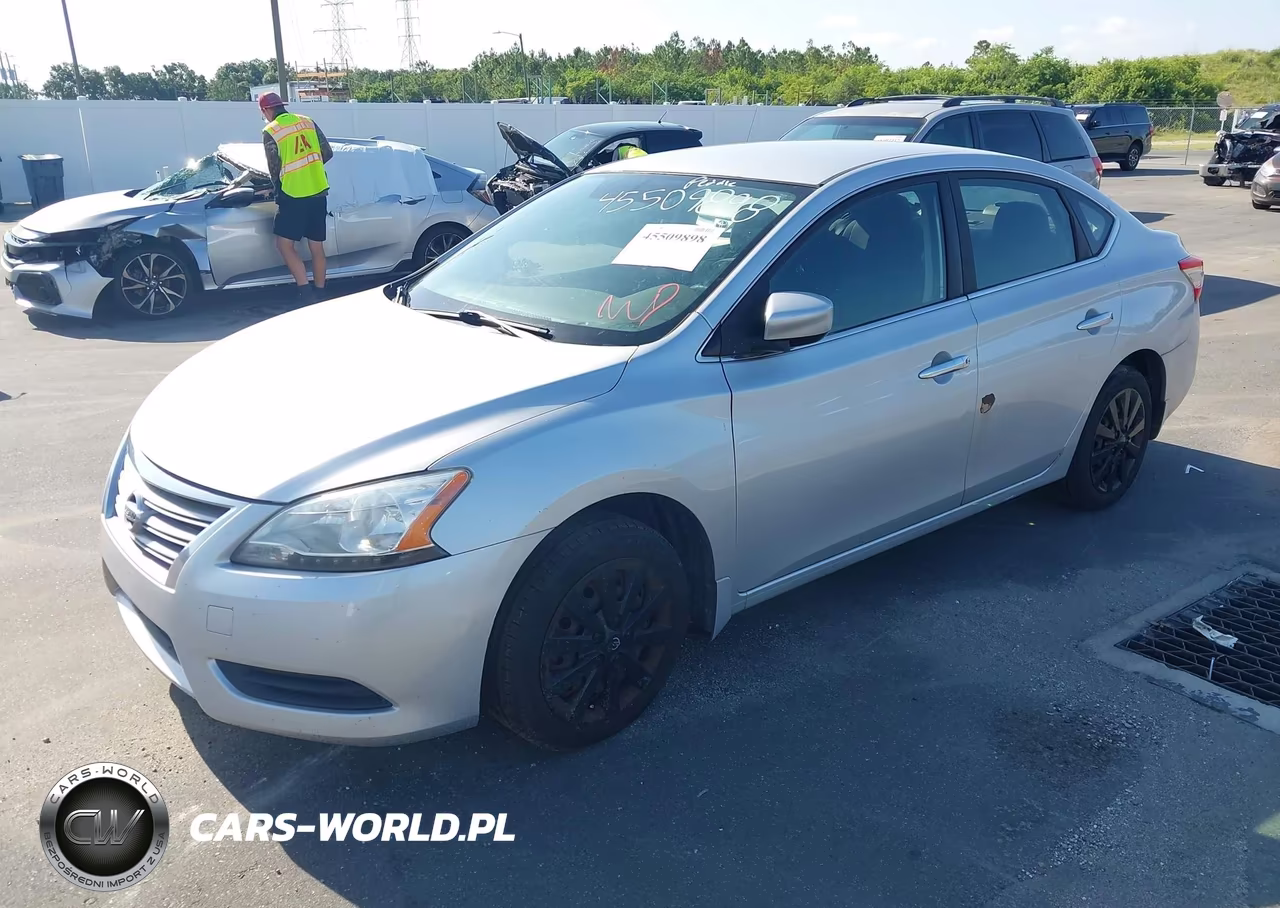2015 Nissan Sentra S VIN:3N1AB7AP6FY354691 - 2
