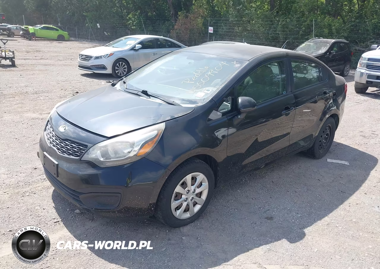 2014 Kia Rio Lx VIN:KNADM4A37E6414528 - 2