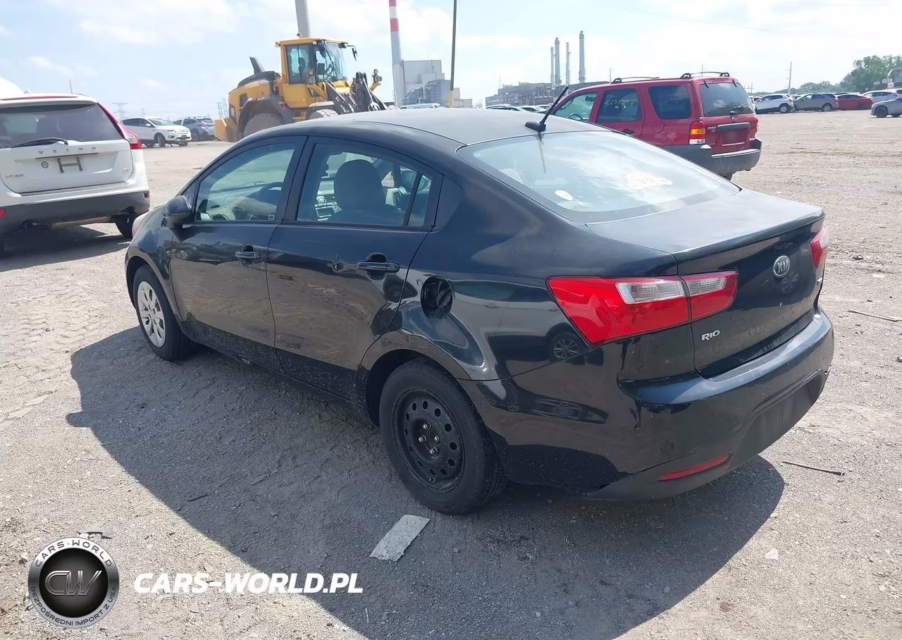2014 Kia Rio Lx VIN:KNADM4A37E6414528 - 3