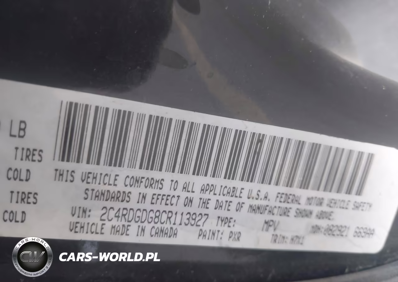 2012 Dodge Grand Caravan Crew VIN:2C4RDGDG8CR113927 - 9
