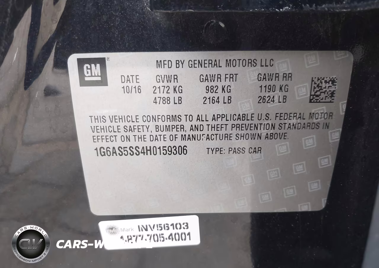 2017 Cadillac Cts Premium Luxury VIN:1G6AS5SS4H0159306 - 9