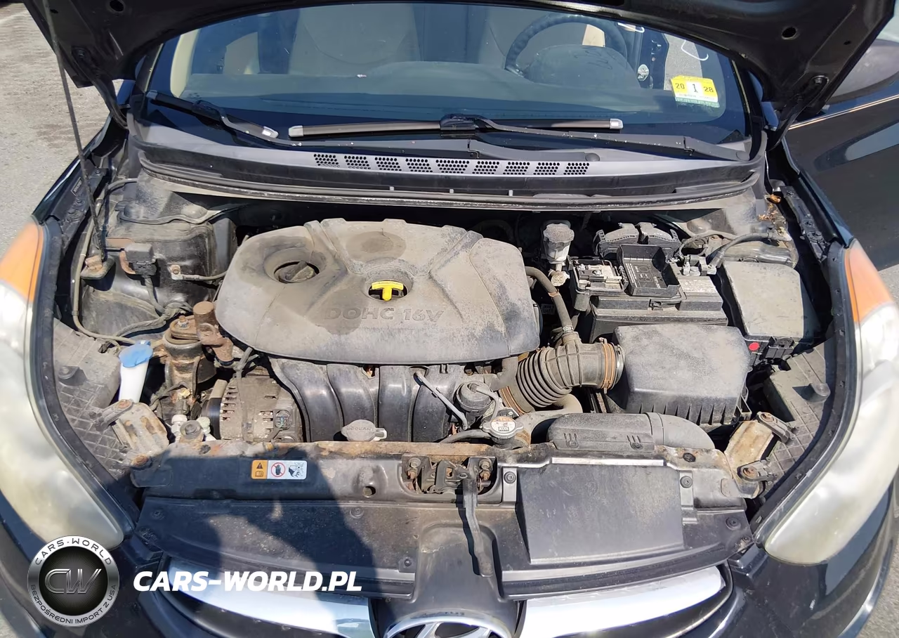 2013 Hyundai Elantra Gls VIN:5NPDH4AE3DH438077 - 10