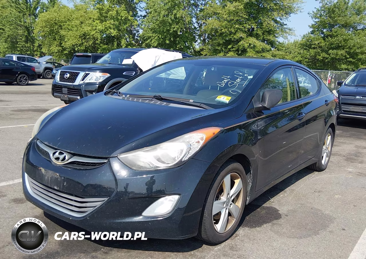 2013 Hyundai Elantra Gls VIN:5NPDH4AE3DH438077 - 2