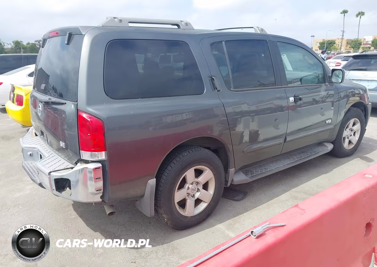 2007 Nissan Armada Se VIN:5N1AA08A27N714882 - 4