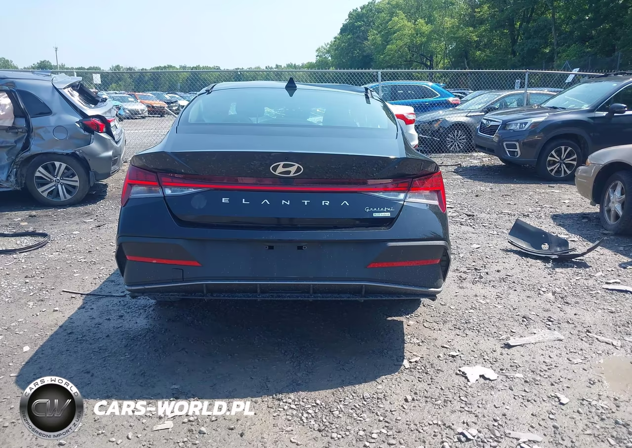 2024 Hyundai Elantra Hybrid Blue VIN:KMHLM4DJXRU093963 - 16
