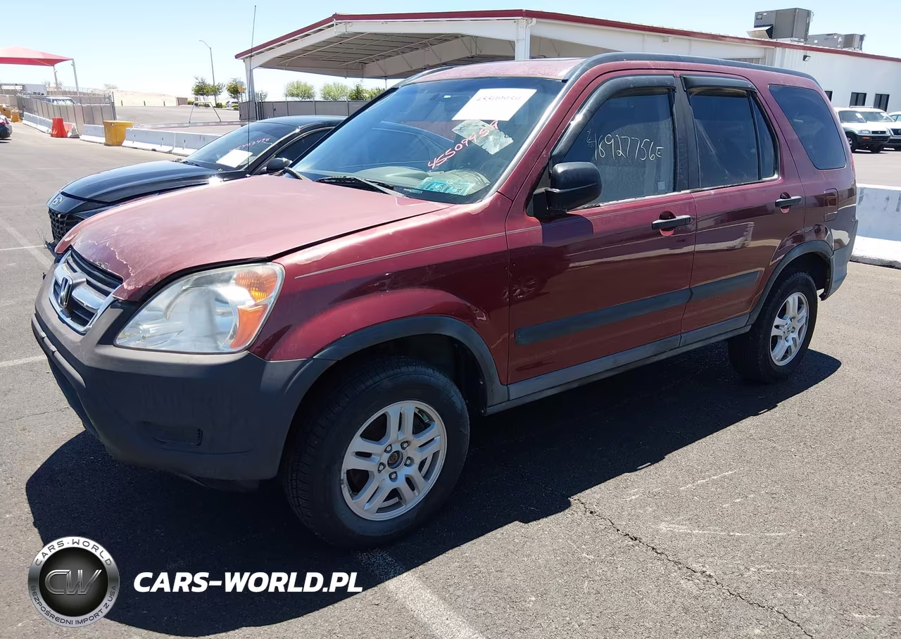 2002 Honda Cr-V Ex VIN:SHSRD78872U003974 - 2
