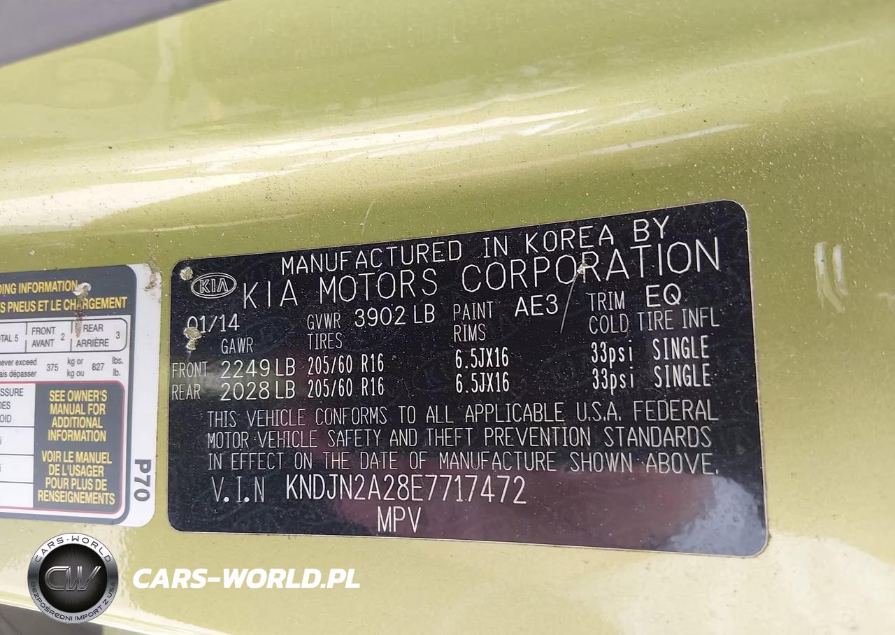 2014 Kia Soul VIN:KNDJN2A28E7717472 - 9