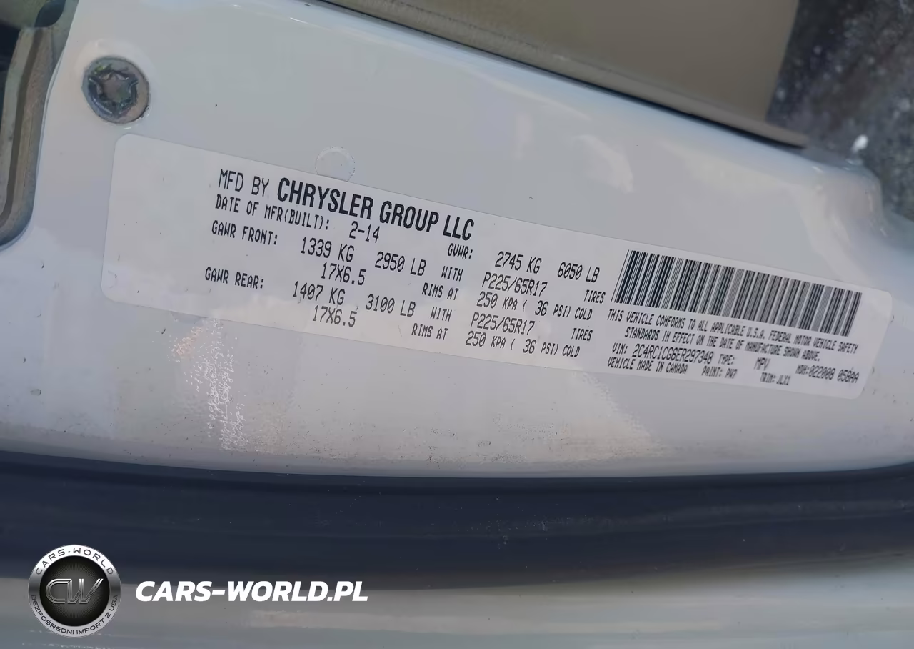 2014 Chrysler Town & Country Touring-L 30Th Anniversary VIN:2C4RC1CG6ER297348 - 9