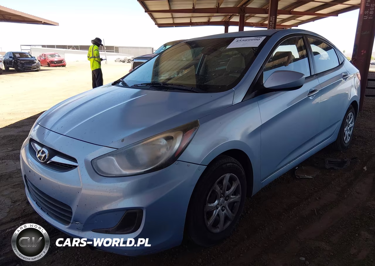 2014 Hyundai Accent Gls VIN:KMHCT4AE6EU598449 - 2