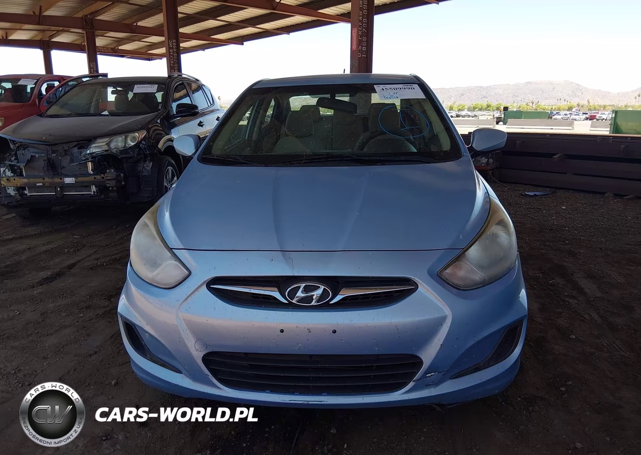 2014 Hyundai Accent Gls VIN:KMHCT4AE6EU598449 - 6
