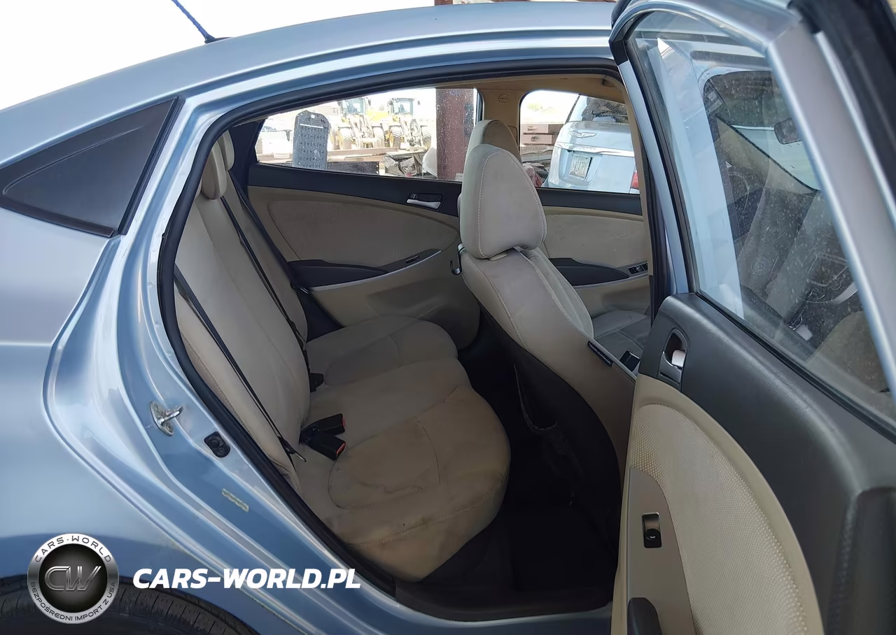 2014 Hyundai Accent Gls VIN:KMHCT4AE6EU598449 - 8