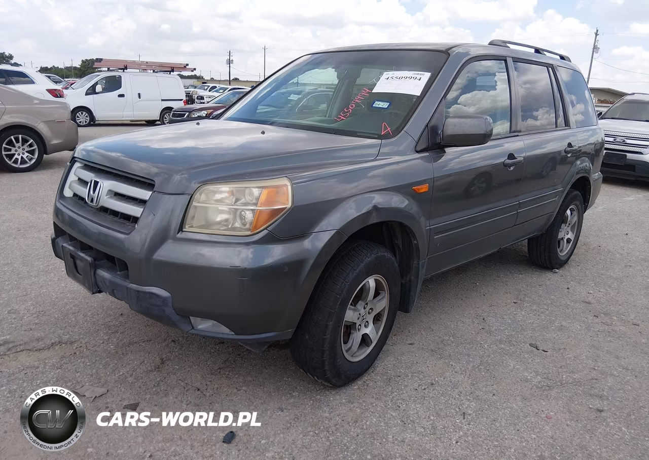 2007 Honda Pilot Ex-L VIN:5FNYF28537B018968 - 2