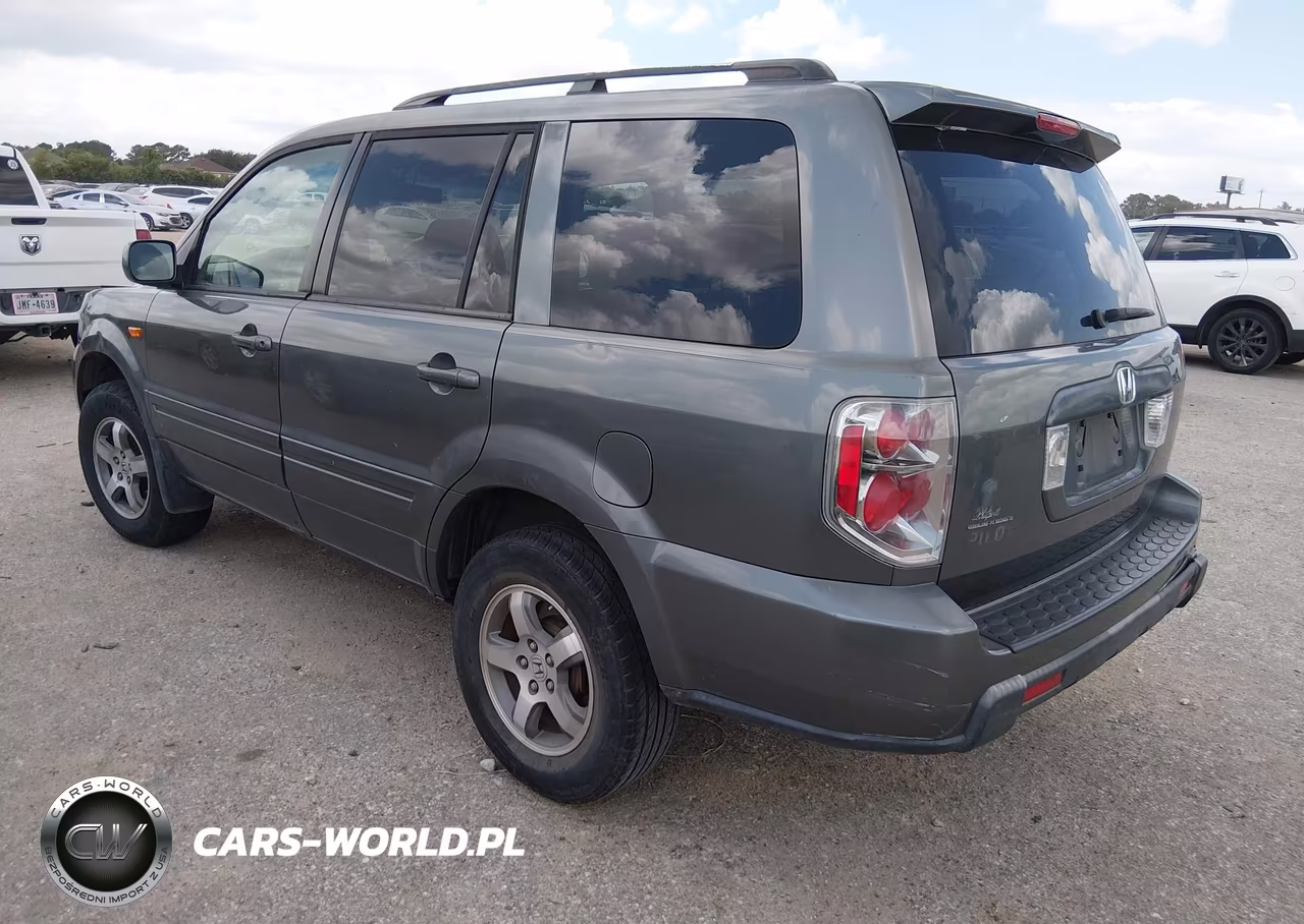 2007 Honda Pilot Ex-L VIN:5FNYF28537B018968 - 3