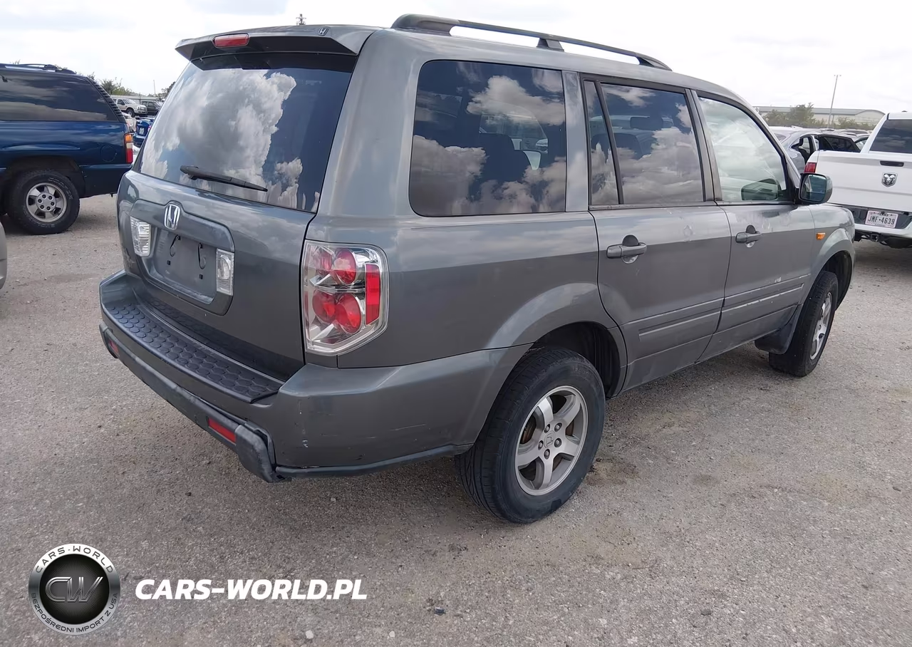 2007 Honda Pilot Ex-L VIN:5FNYF28537B018968 - 4