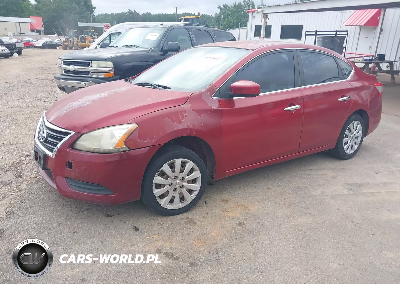 2014 Nissan Sentra Fe+ S-Fe+ Sv-S-Sl-Sr-Sv VIN:3N1AB7APXEY230969 - 2
