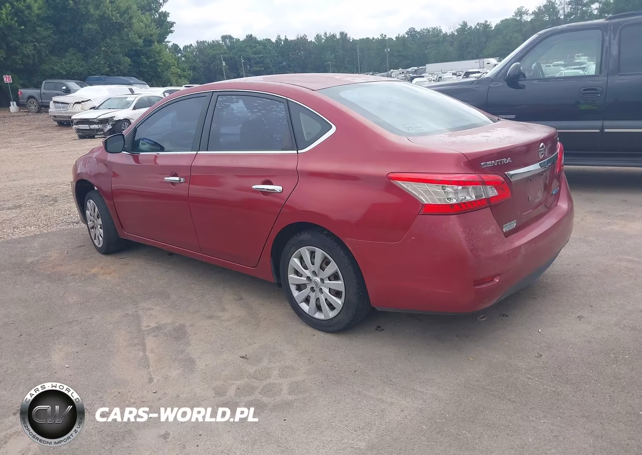 2014 Nissan Sentra Fe+ S-Fe+ Sv-S-Sl-Sr-Sv VIN:3N1AB7APXEY230969 - 3