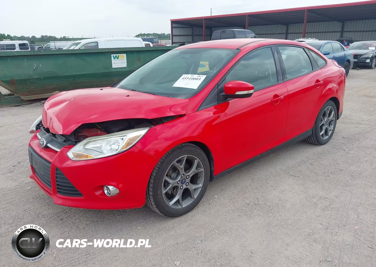 2013 Ford Focus Se VIN:1FADP3F27DL236288 - 2