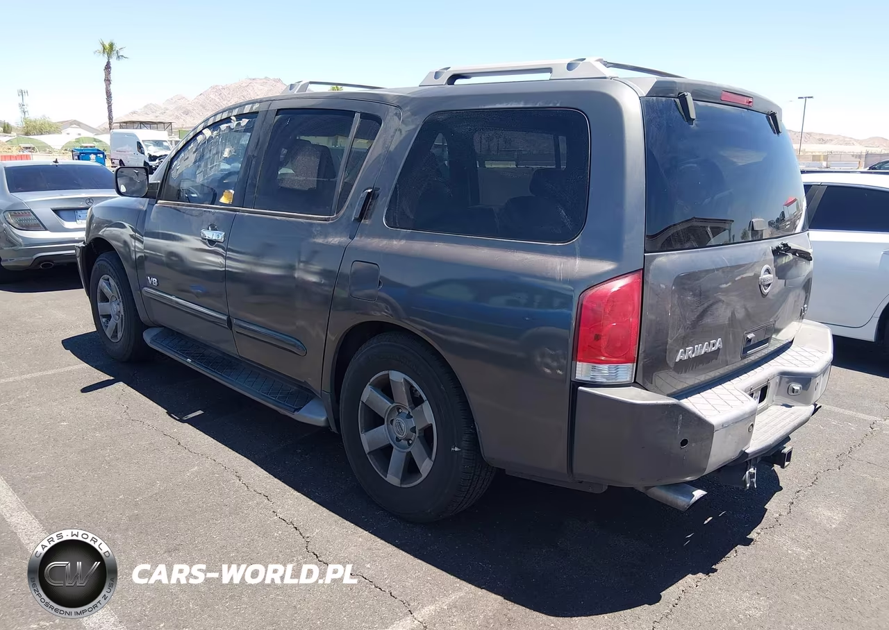 2005 Nissan Armada Le VIN:5N1AA08A65N721590 - 3