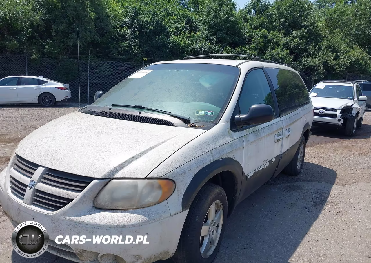 2007 Dodge Grand Caravan Sxt VIN:2D4GP44L27R312586 - 2