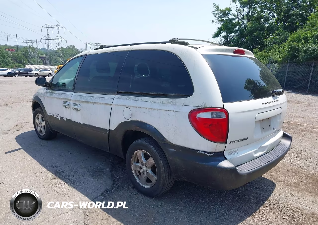 2007 Dodge Grand Caravan Sxt VIN:2D4GP44L27R312586 - 3