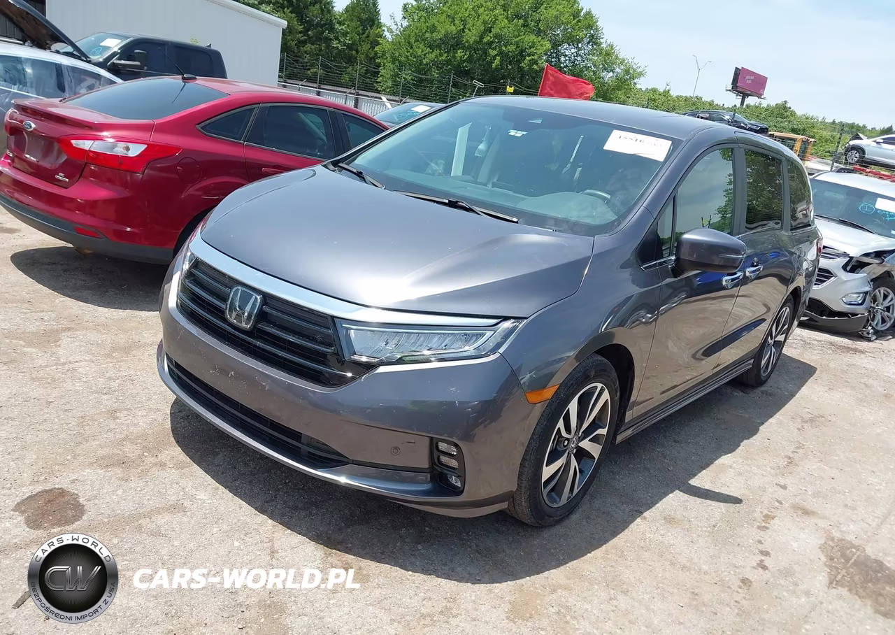 2024 Honda Odyssey Touring VIN:5FNRL6H89RB061373 - 2