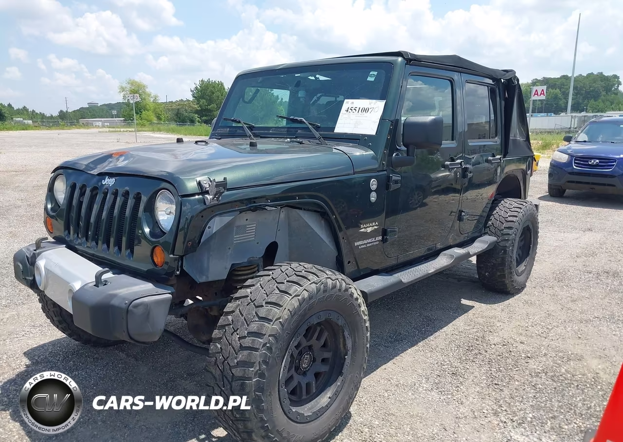 2010 Jeep Wrangler Unlimited Sahara VIN:1J4BA5H18AL198787 - 2