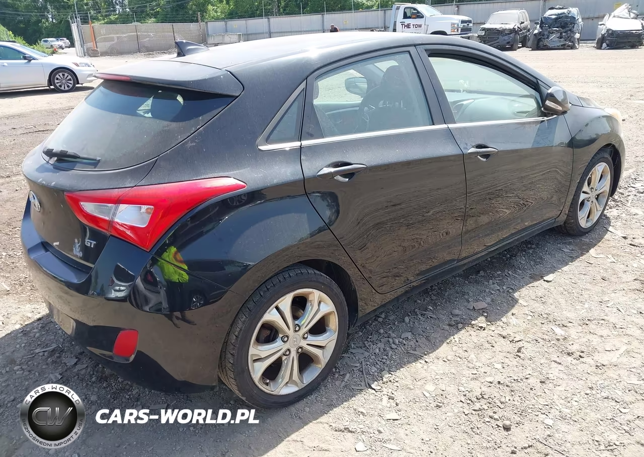 2014 Hyundai Elantra Gt VIN:KMHD35LH6EU161326 - 4