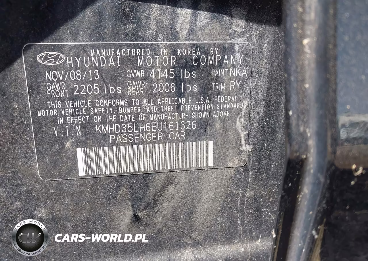 2014 Hyundai Elantra Gt VIN:KMHD35LH6EU161326 - 9