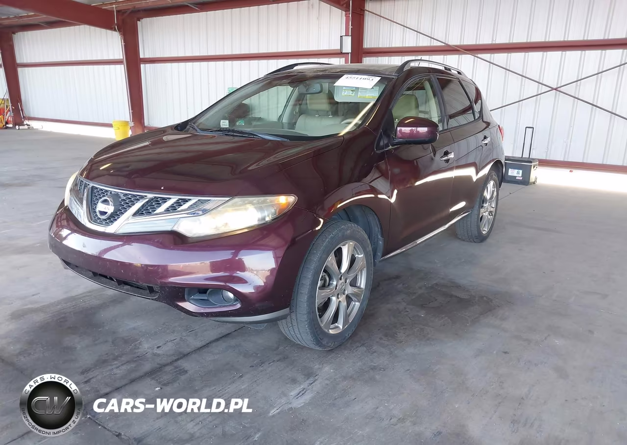 2014 Nissan Murano Le VIN:JN8AZ1MW2EW503925 - 2