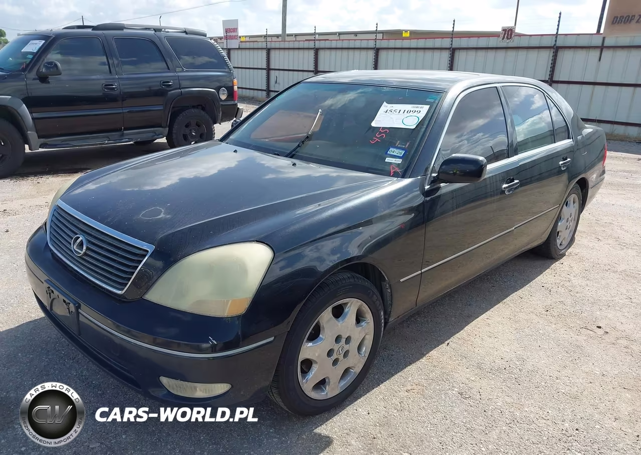 2001 Lexus Ls 430 VIN:JTHBN30F310001885 - 2