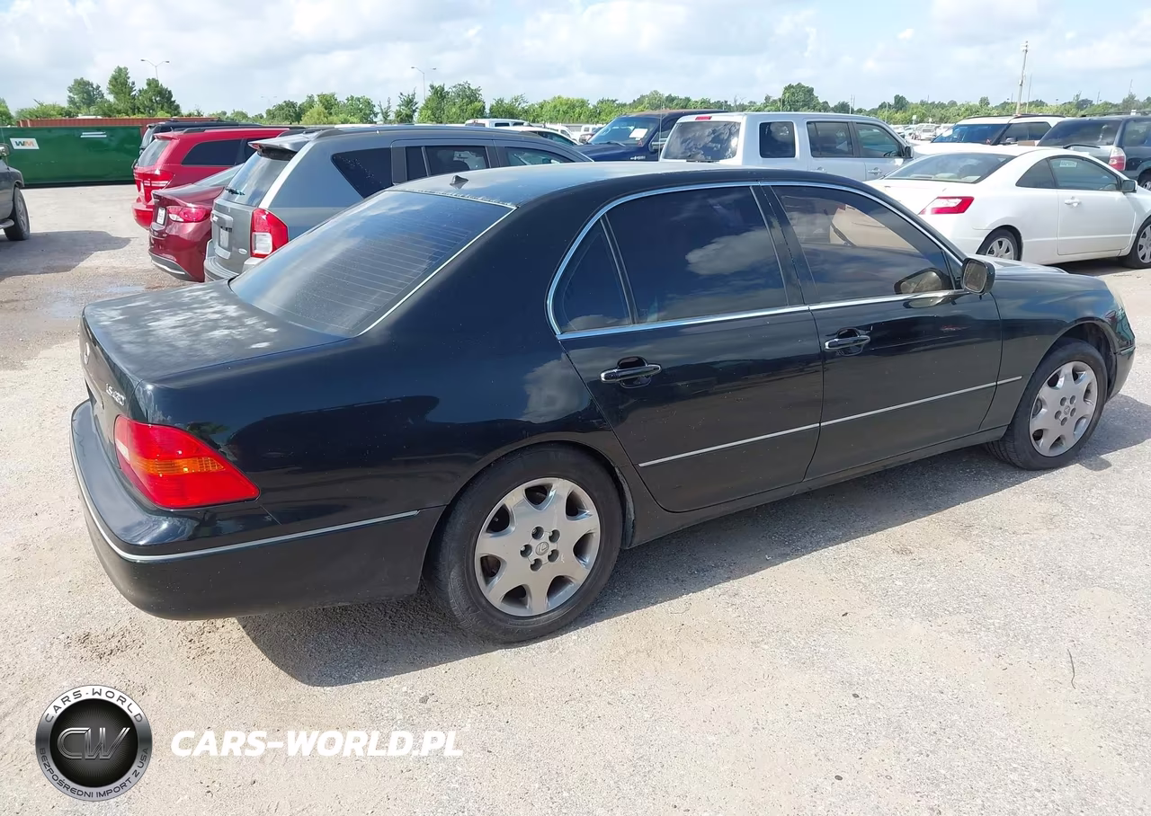 2001 Lexus Ls 430 VIN:JTHBN30F310001885 - 4
