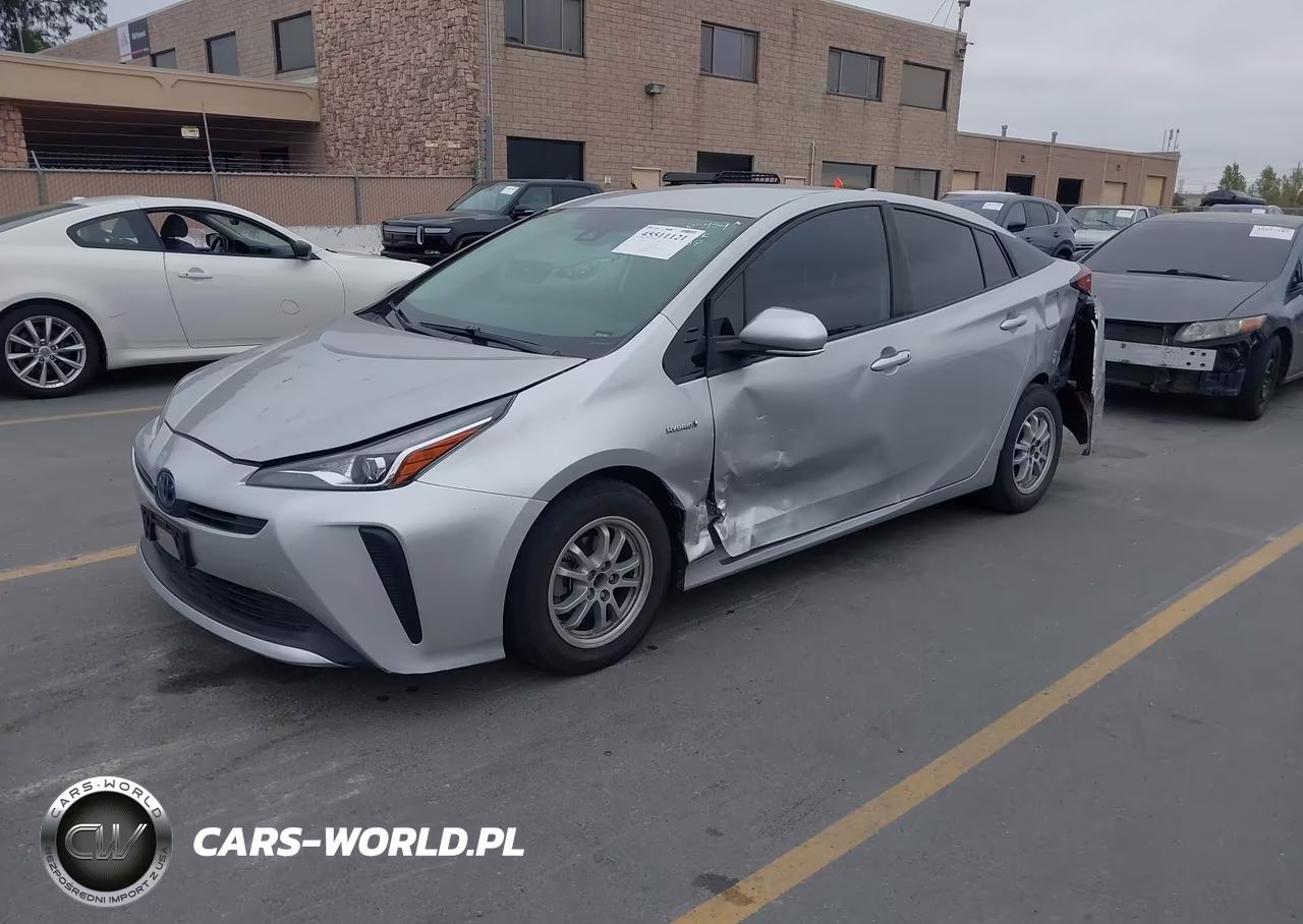 2019 Toyota Prius L Eco VIN:JTDKARFU6K3087473 - 2