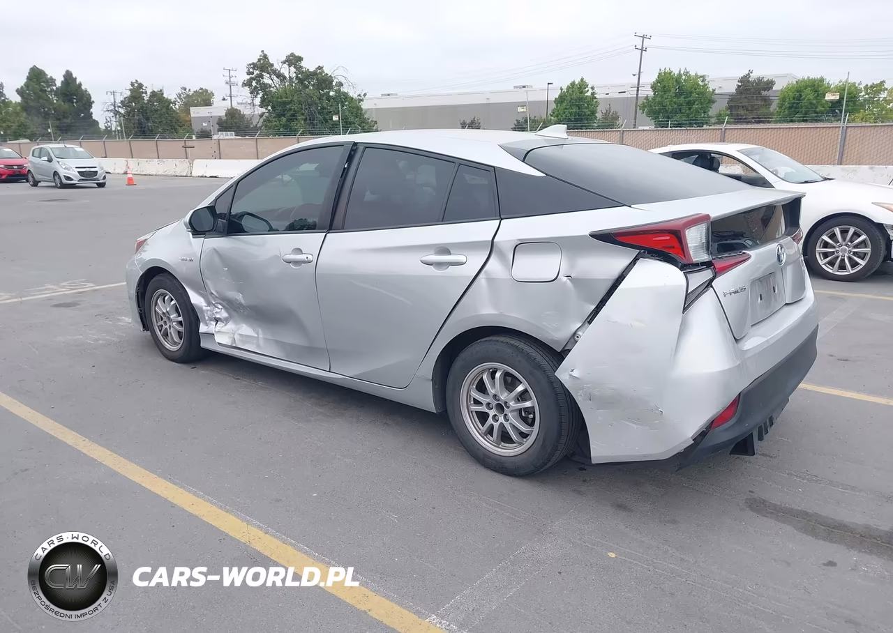 2019 Toyota Prius L Eco VIN:JTDKARFU6K3087473 - 3