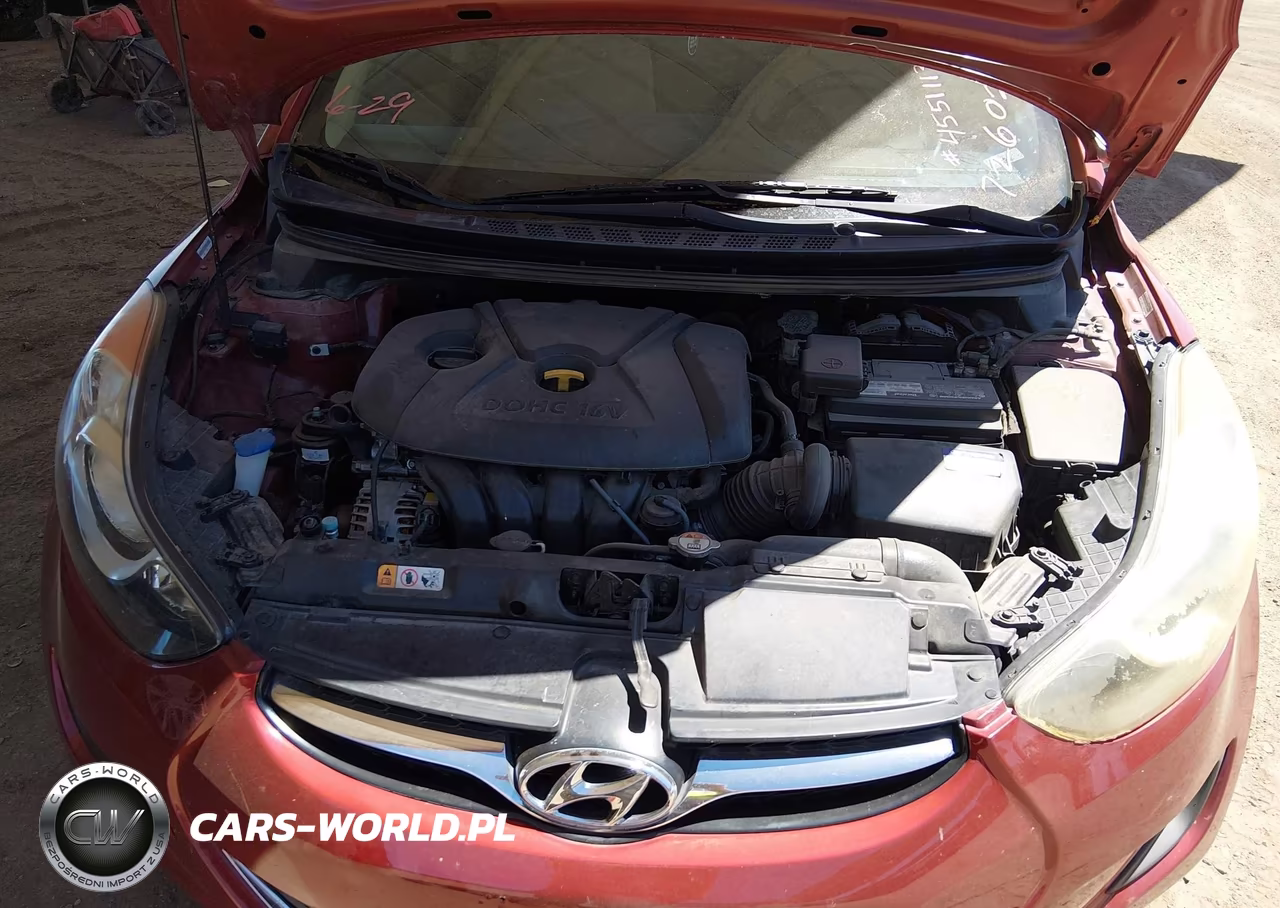 2013 Hyundai Elantra Gls (Ulsan Plant) VIN:KMHDH4AE6DU726029 - 10