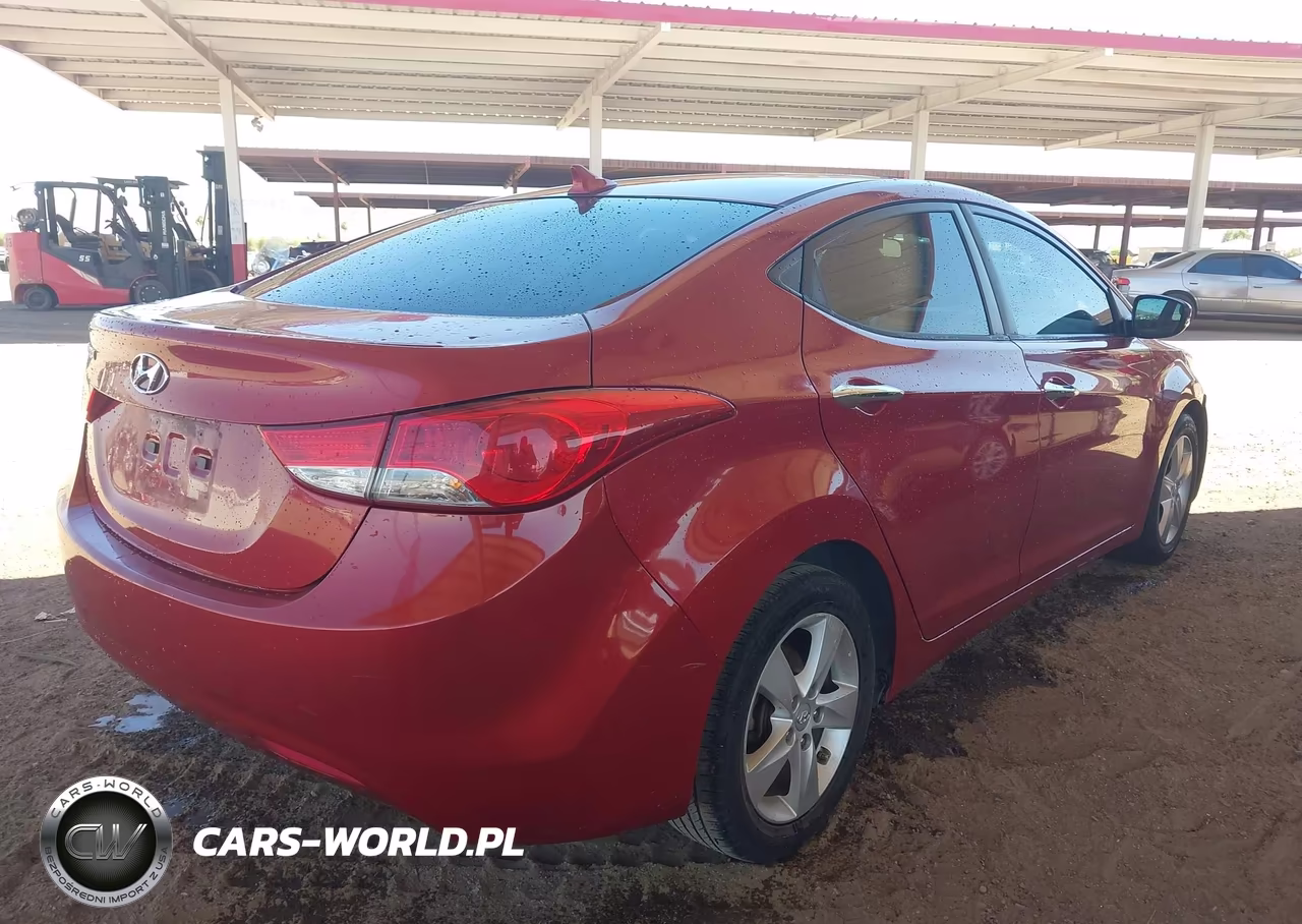 2013 Hyundai Elantra Gls (Ulsan Plant) VIN:KMHDH4AE6DU726029 - 4