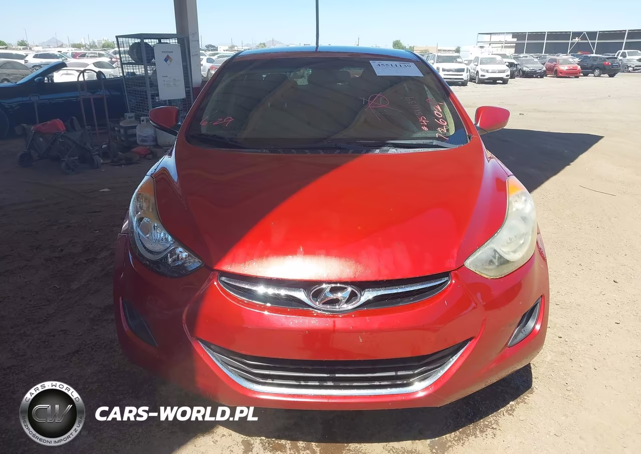 2013 Hyundai Elantra Gls (Ulsan Plant) VIN:KMHDH4AE6DU726029 - 6