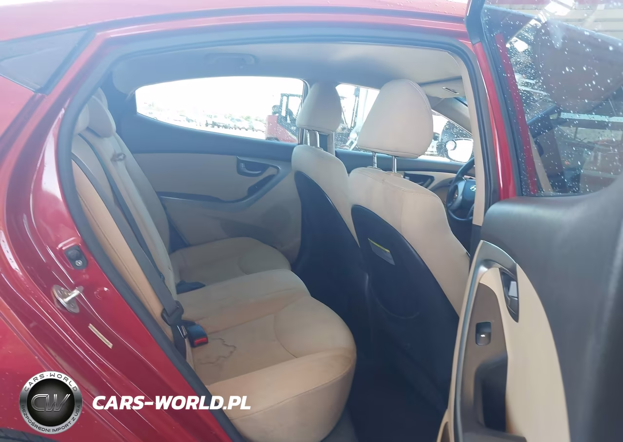 2013 Hyundai Elantra Gls (Ulsan Plant) VIN:KMHDH4AE6DU726029 - 8