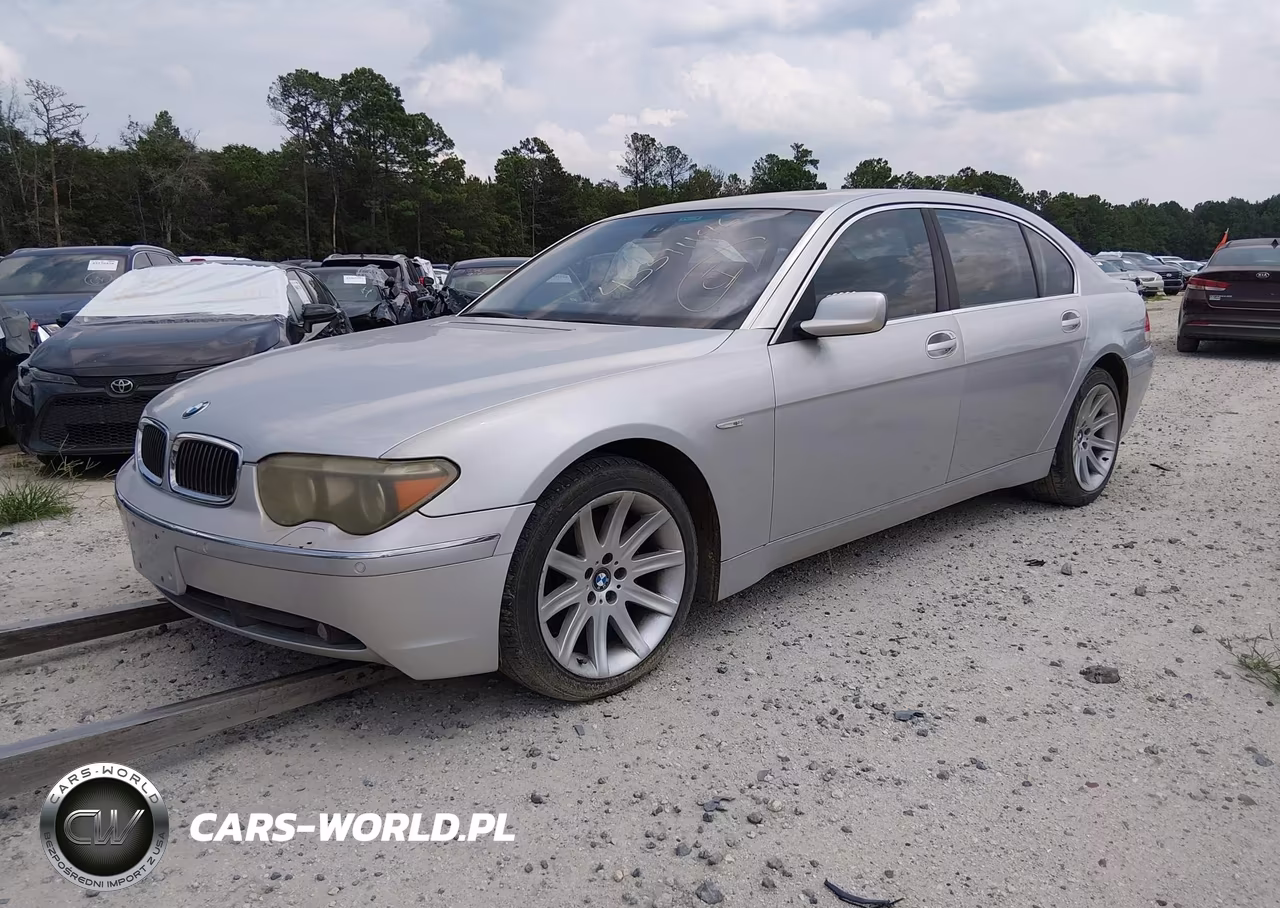 2005 BMW 745Li VIN:WBAGN63555DS57436 - 2
