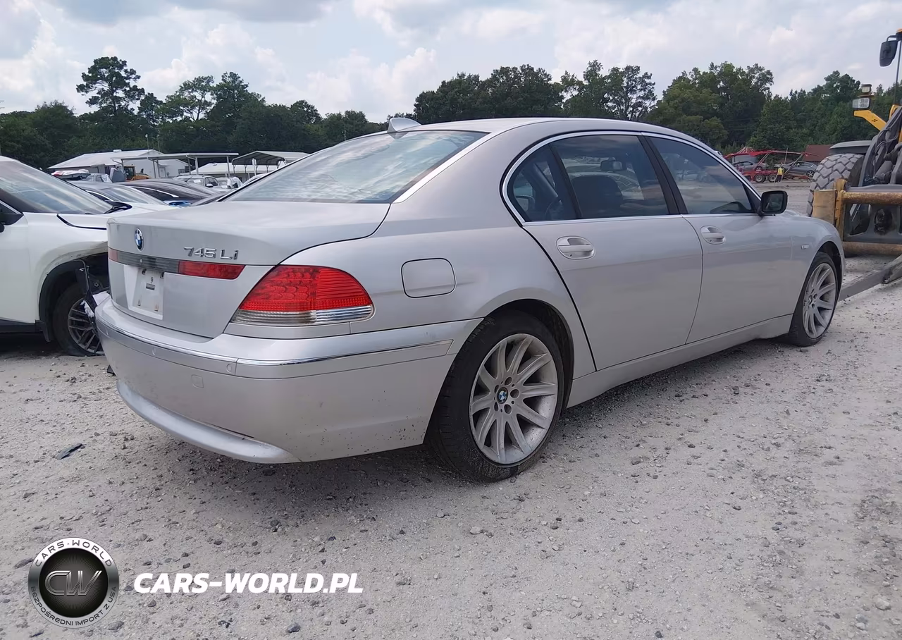 2005 BMW 745Li VIN:WBAGN63555DS57436 - 4
